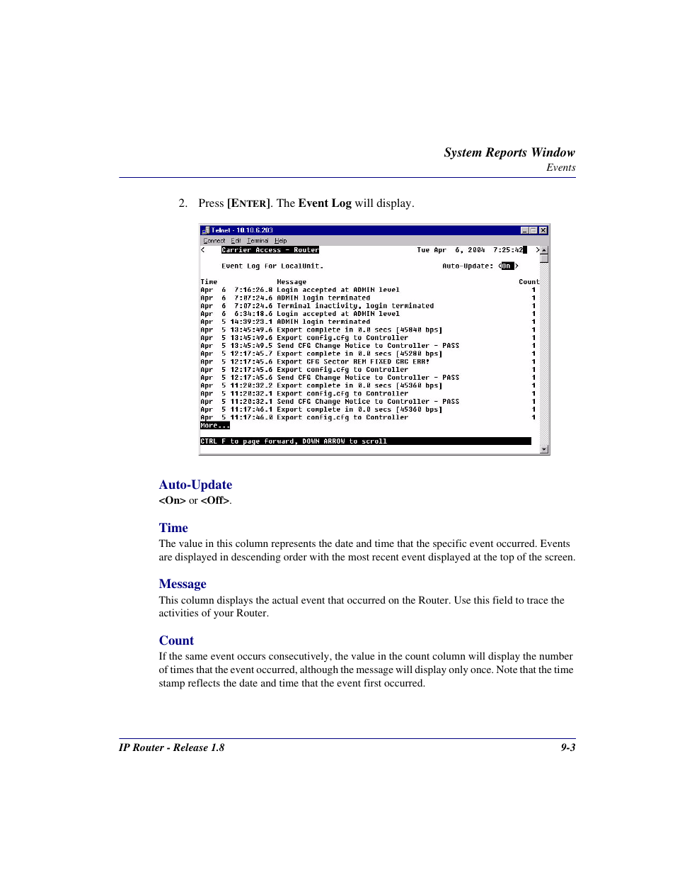 Carrier Access 770-0015 AM User Manual | Page 181 / 250