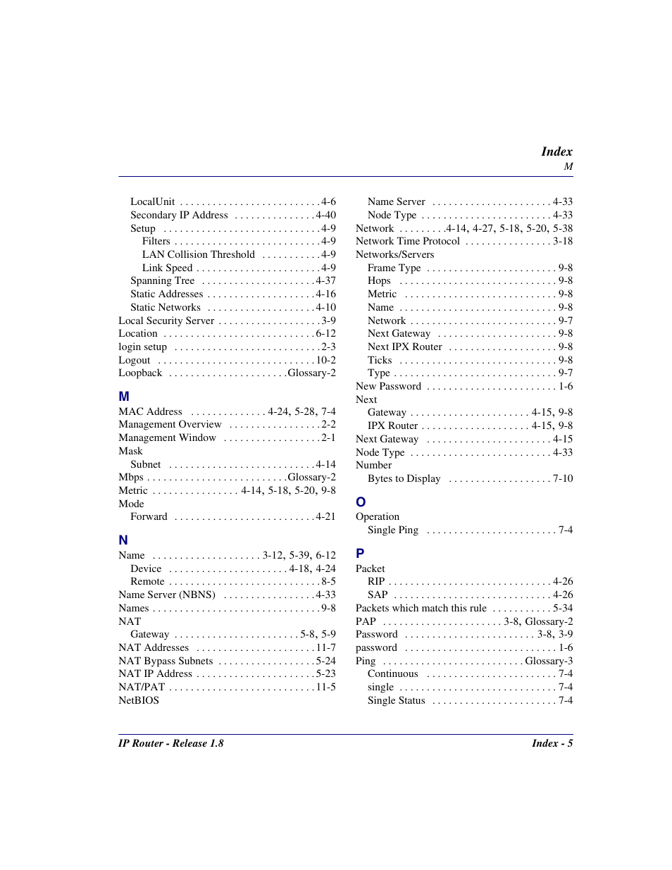 Carrier Access 770-0015 AM User Manual | Page 245 / 250