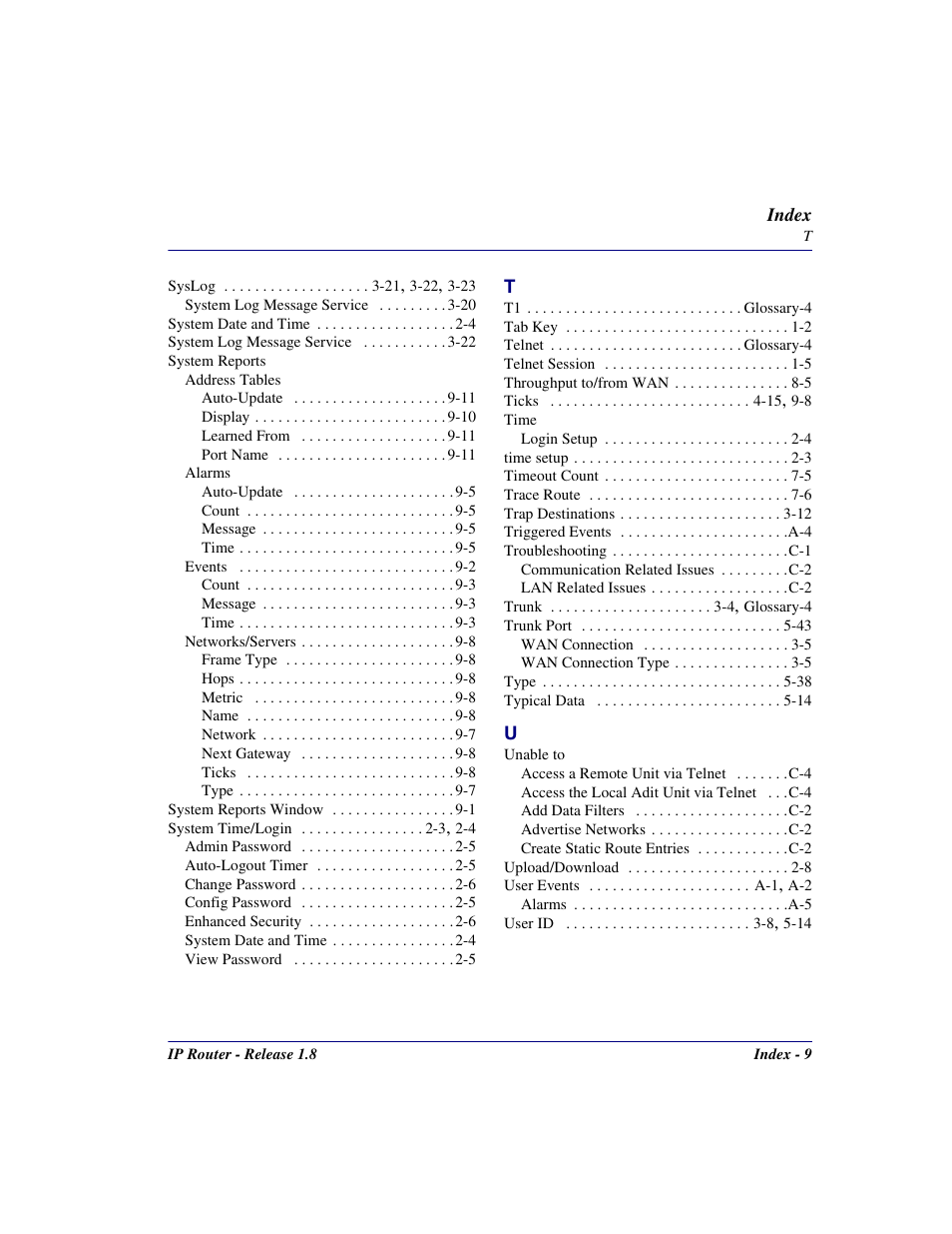 Carrier Access 770-0015 AM User Manual | Page 249 / 250