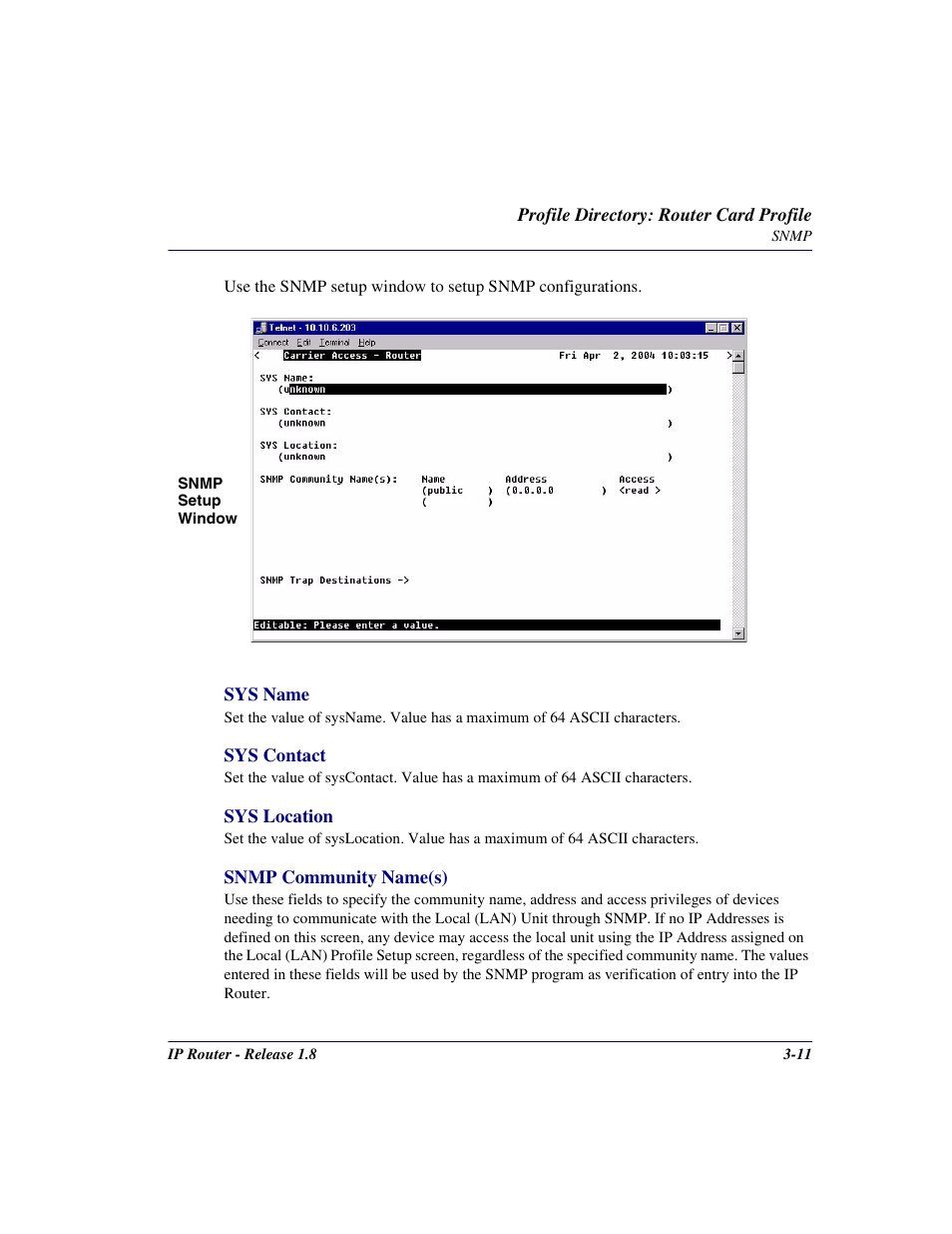 Carrier Access 770-0015 AM User Manual | Page 41 / 250