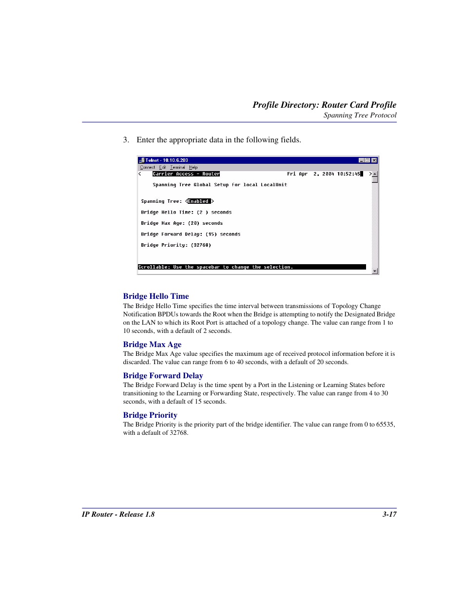 Carrier Access 770-0015 AM User Manual | Page 47 / 250
