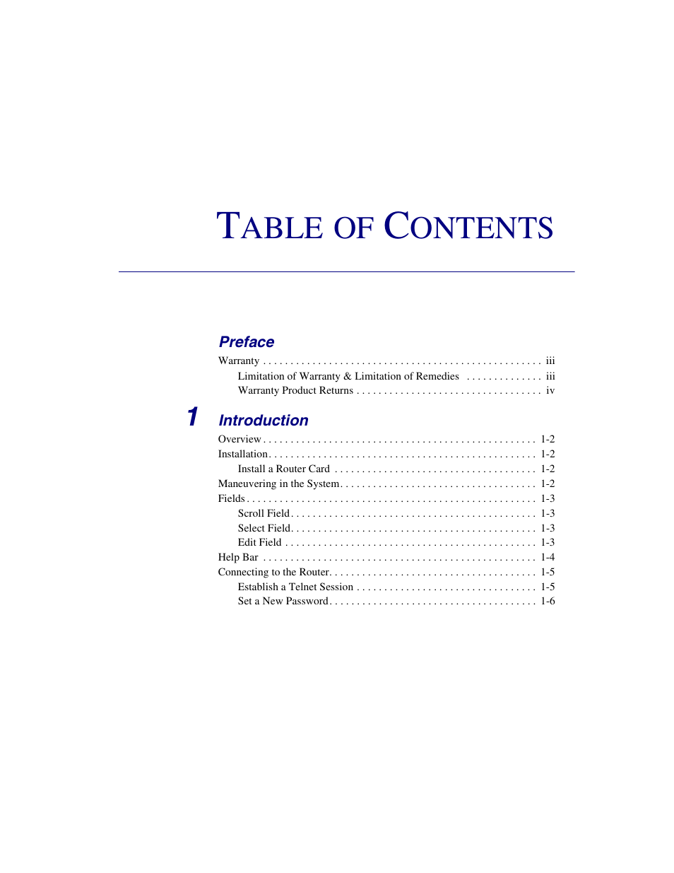 Carrier Access 770-0015 AM User Manual | Page 5 / 250