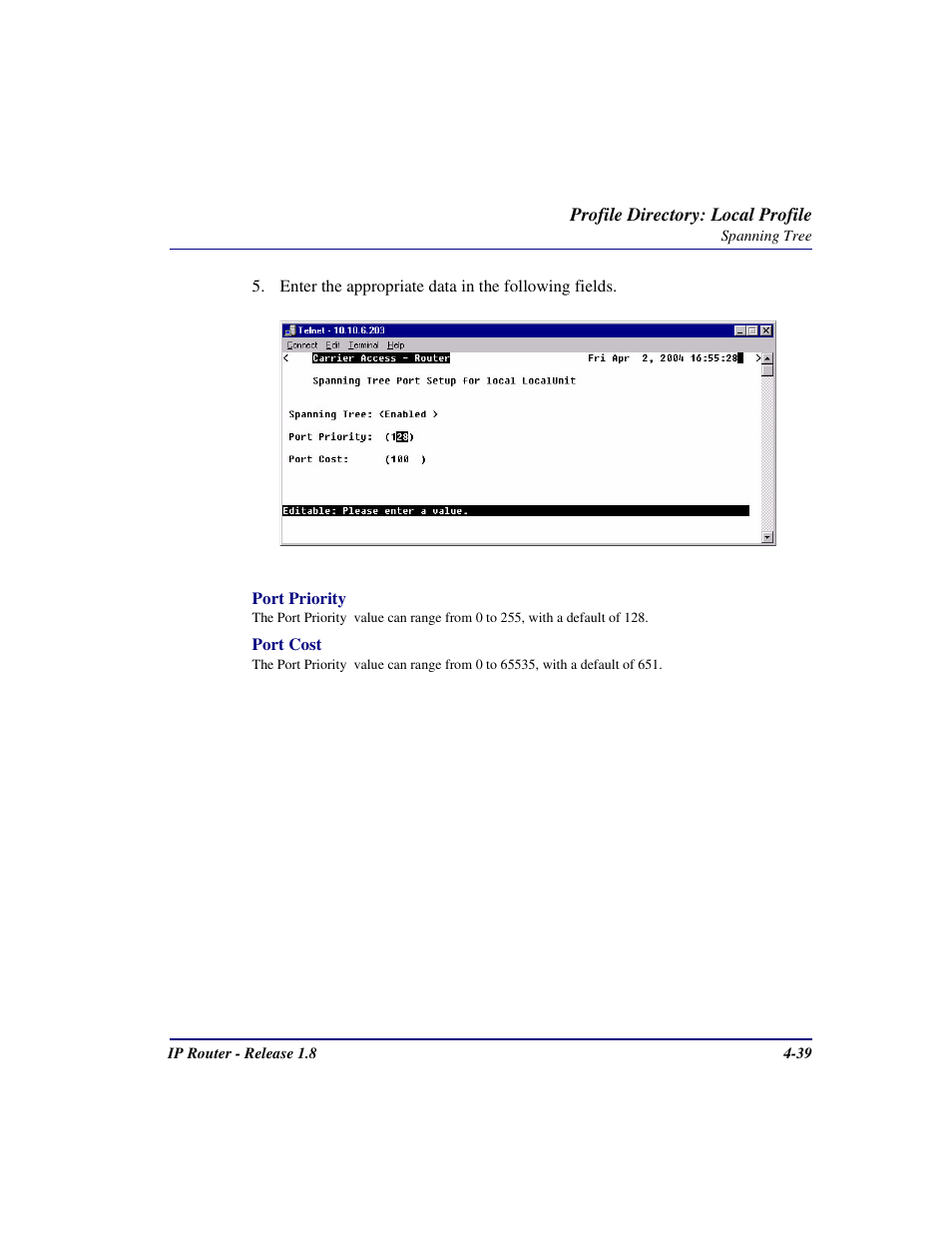 Carrier Access 770-0015 AM User Manual | Page 95 / 250