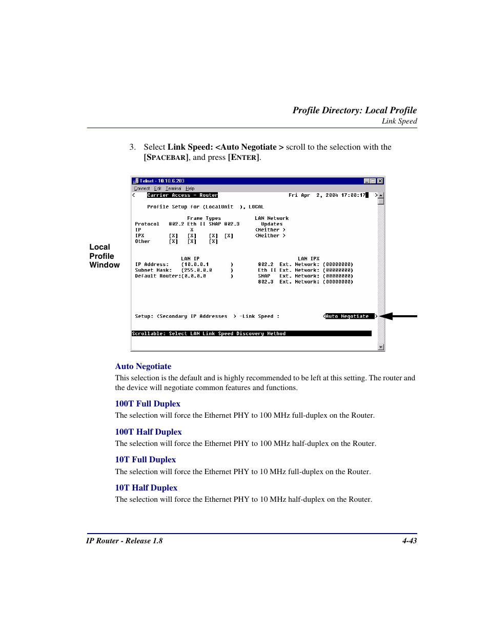 Carrier Access 770-0015 AM User Manual | Page 99 / 250