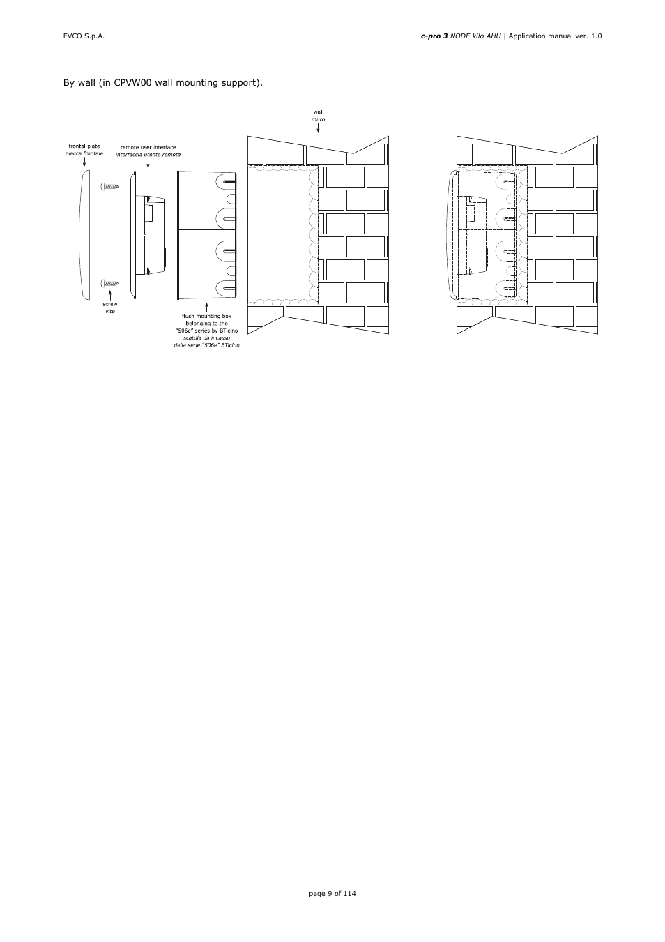 EVCO EPK4BHQ1AH Installer manual User Manual | Page 9 / 114