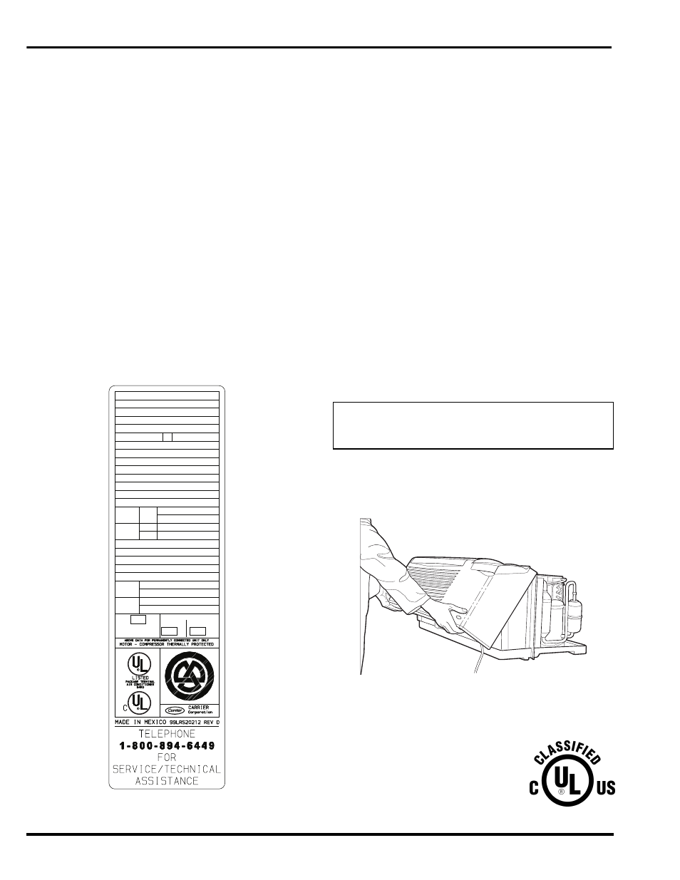 General, Unit inspection, Front panel | Carrier Access 52C User Manual | Page 2 / 16