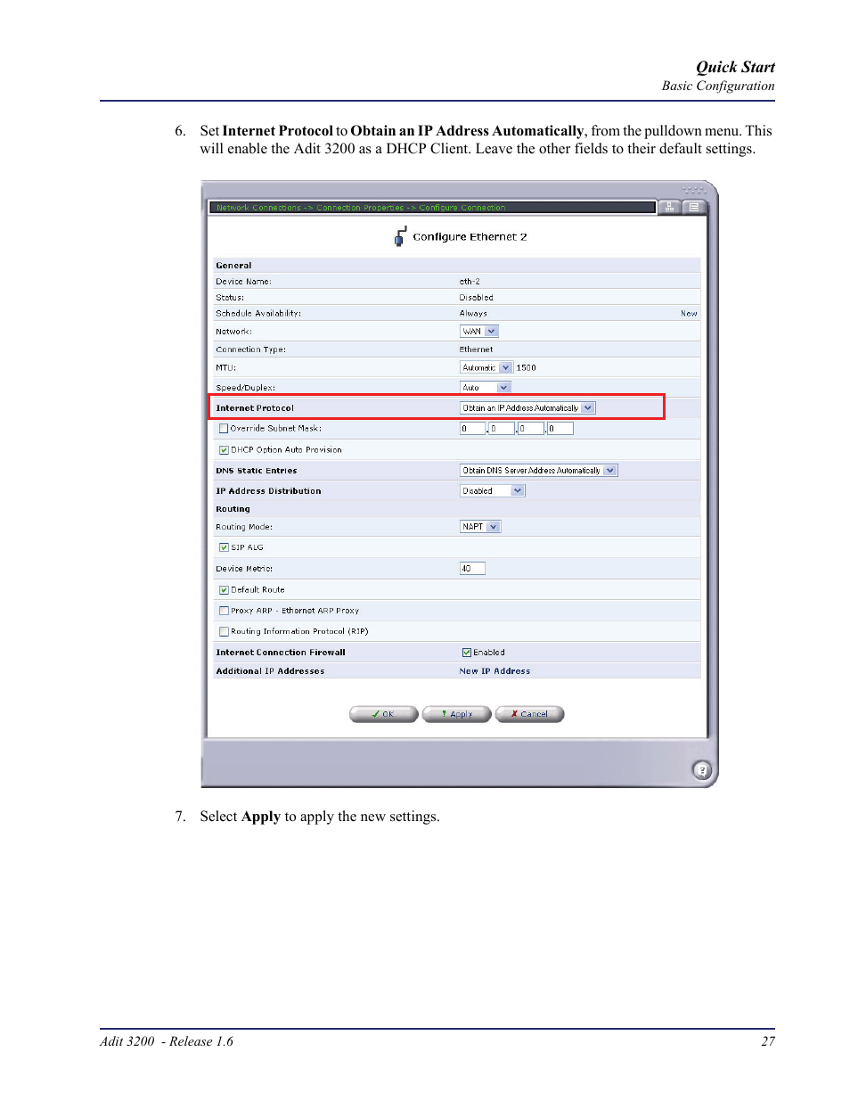 Carrier Access Adit 3200 User Manual | Page 27 / 28