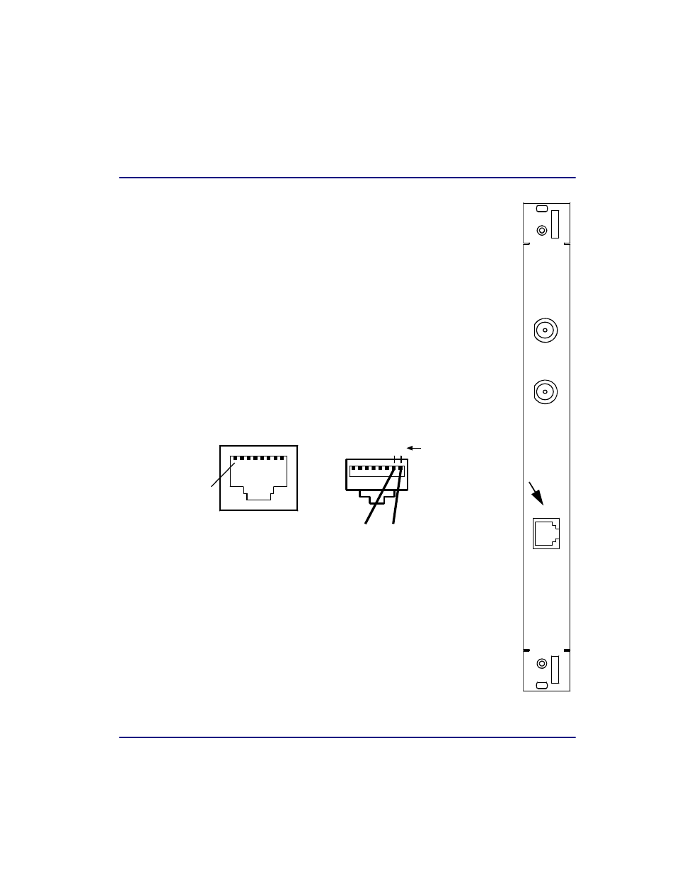 Bits interface connections, Bits interface connections -7 | Carrier Access Broadmore 1750 User Manual | Page 105 / 420