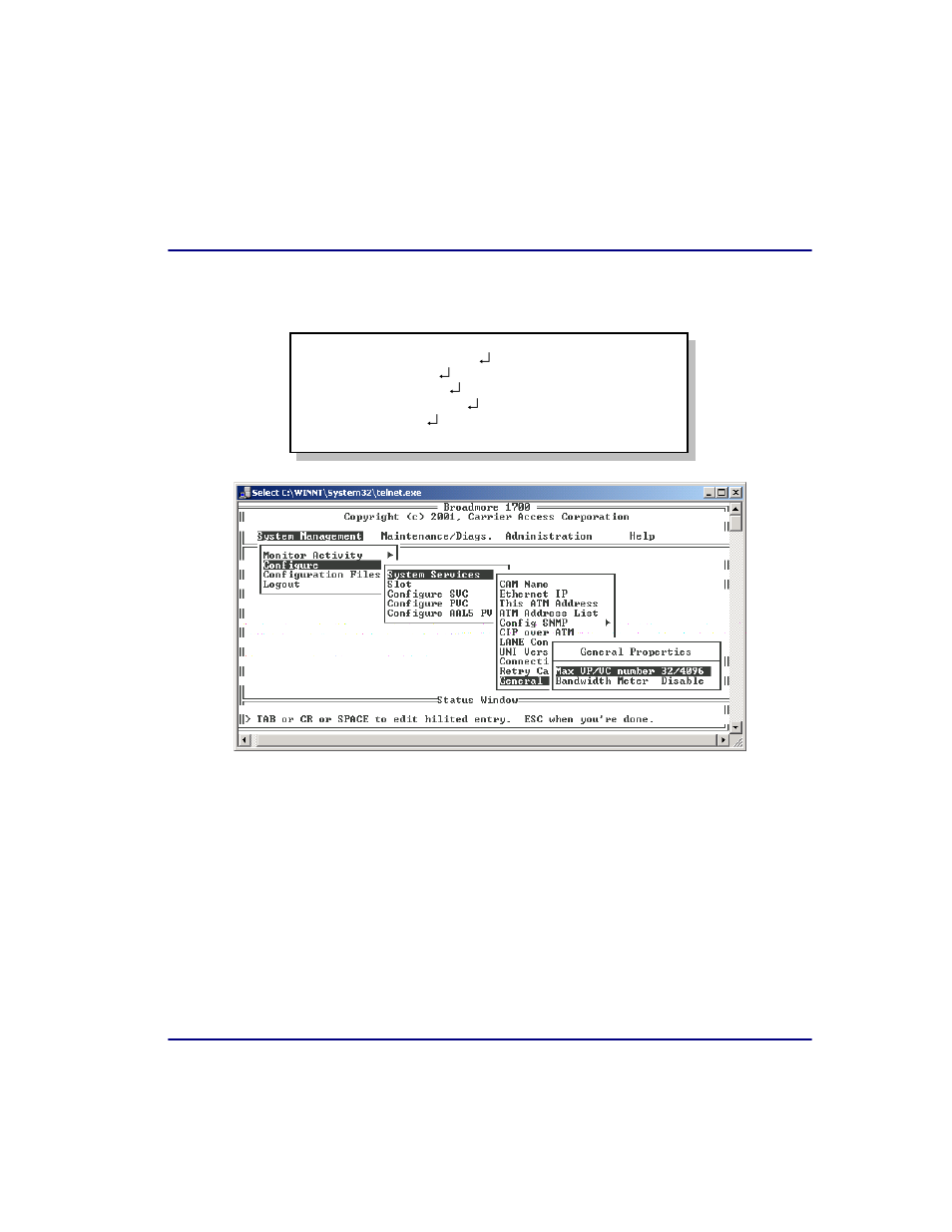 Carrier Access Broadmore 1750 User Manual | Page 135 / 420