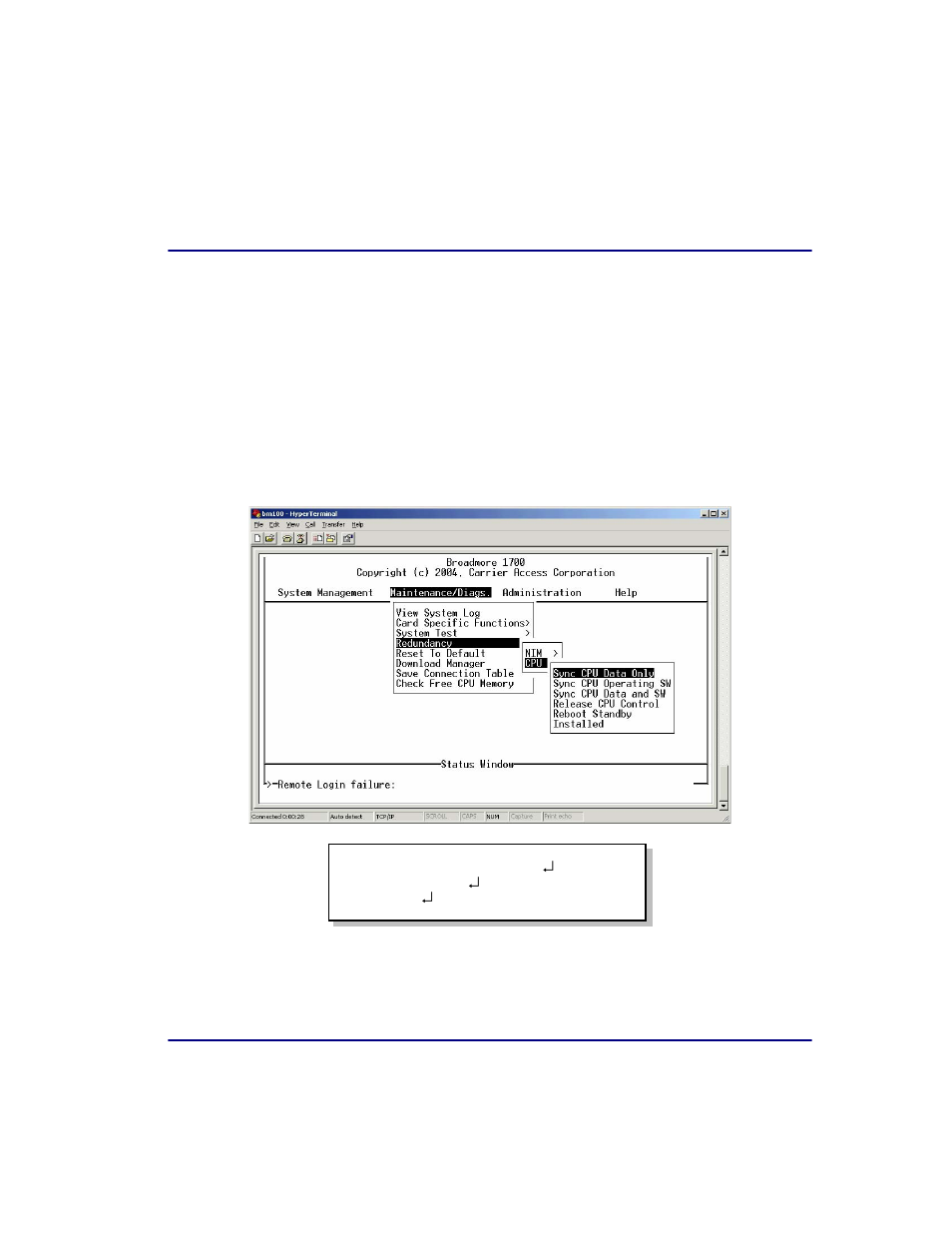 Cpu redundancy, Cpu redundancy -33 | Carrier Access Broadmore 1750 User Manual | Page 147 / 420