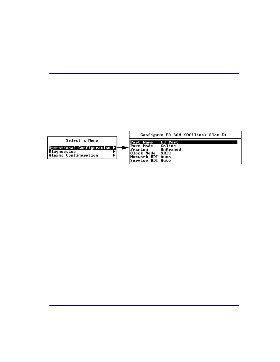 Unstructured e3-3 sam, Unstructured e3-3 sam -57 | Carrier Access Broadmore 1750 User Manual | Page 171 / 420