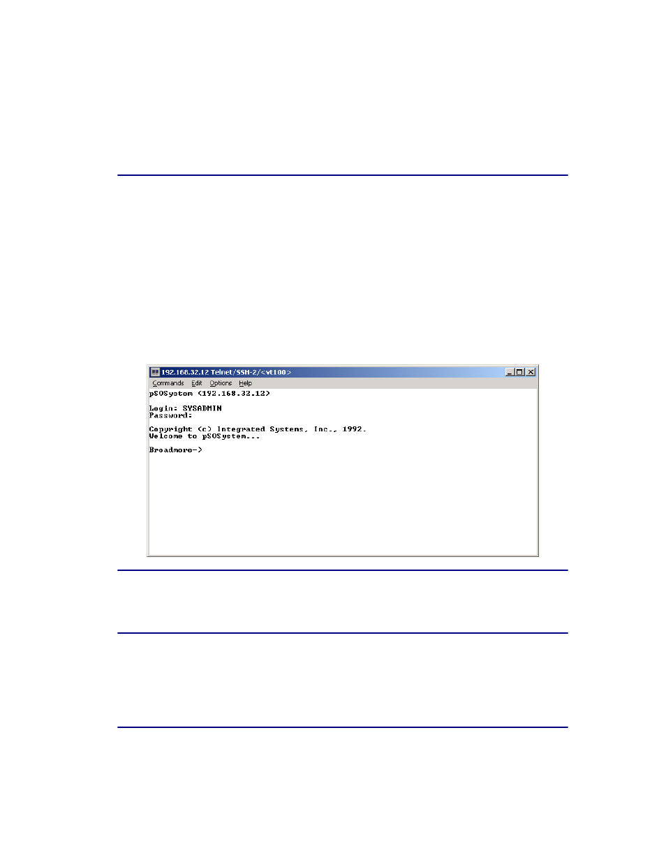 Logging in, Logging in -5 | Carrier Access Broadmore 1750 User Manual | Page 249 / 420