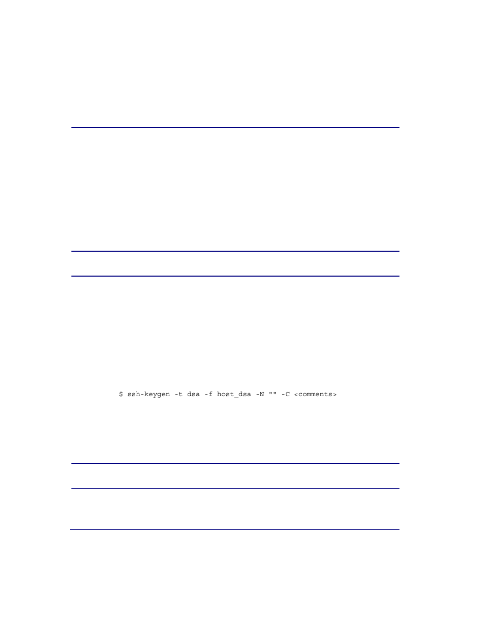 Key management, Default dsa key, Generating dsa key pairs | Installing the dsa key, Key management -8 | Carrier Access Broadmore 1750 User Manual | Page 274 / 420
