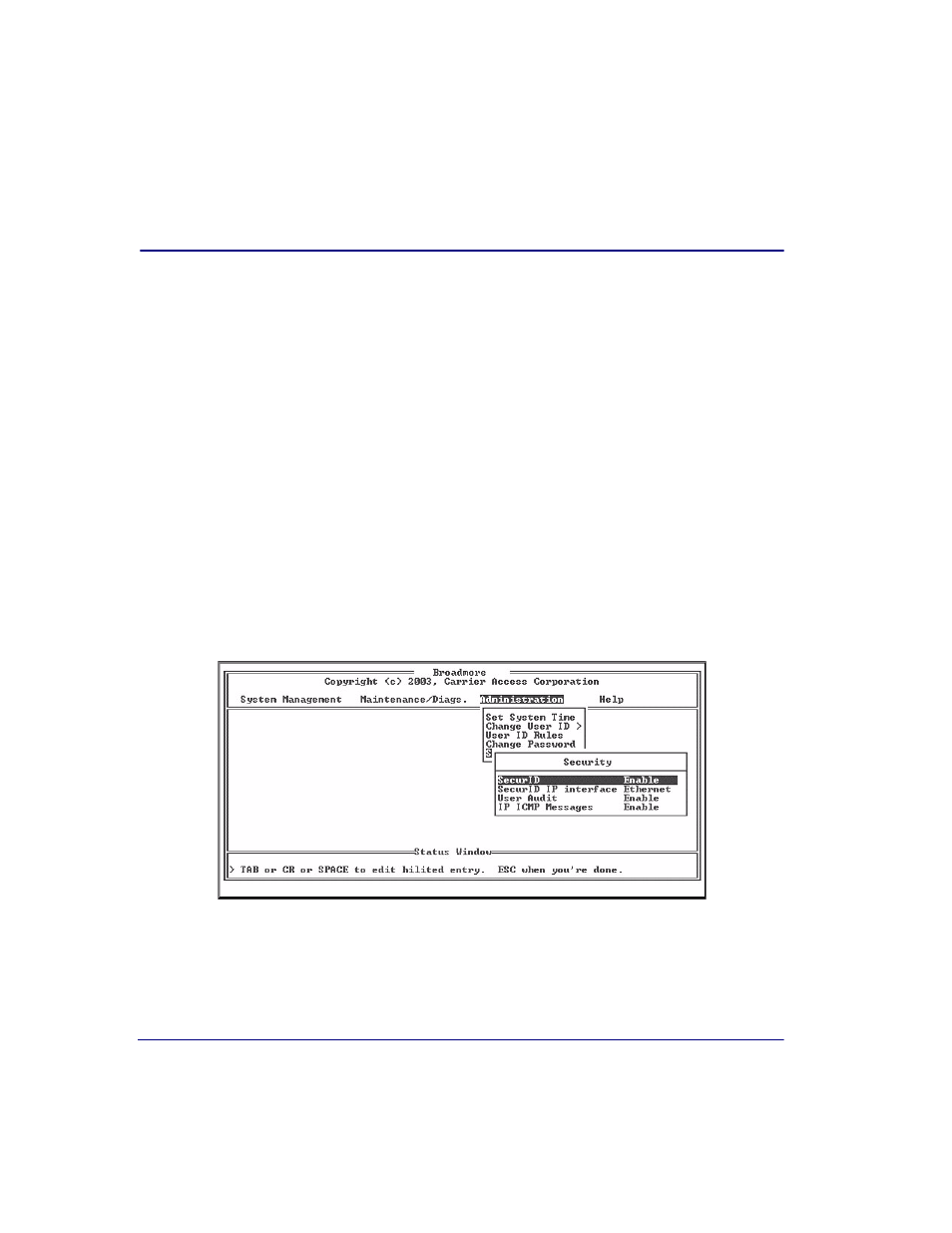 Carrier Access Broadmore 1750 User Manual | Page 288 / 420