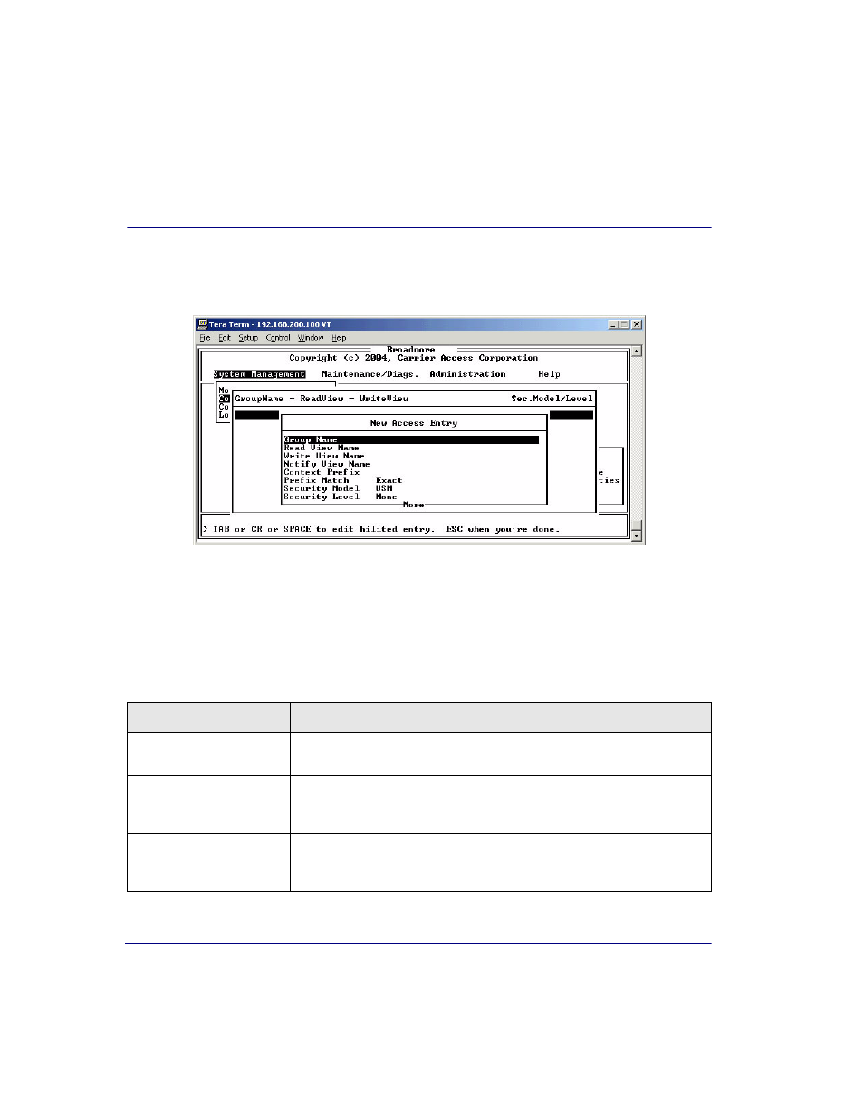 Carrier Access Broadmore 1750 User Manual | Page 338 / 420