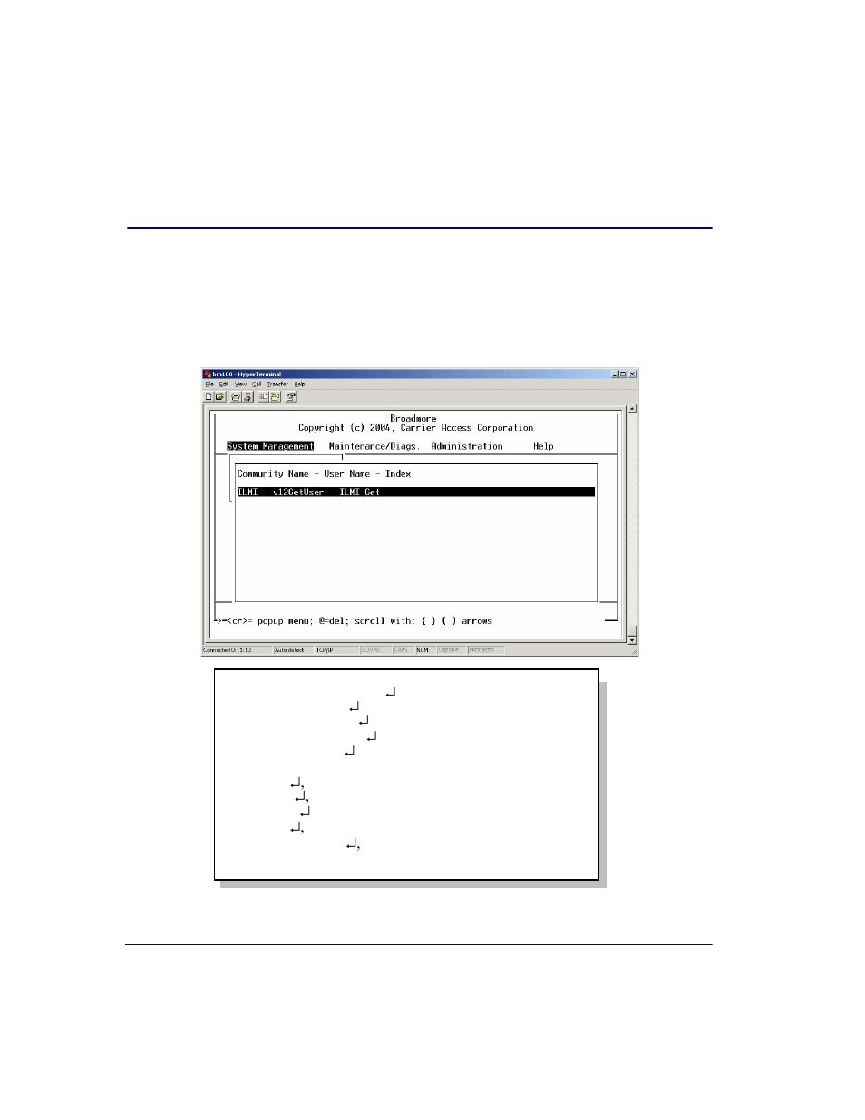 Communities, Communities -24 | Carrier Access Broadmore 1750 User Manual | Page 342 / 420