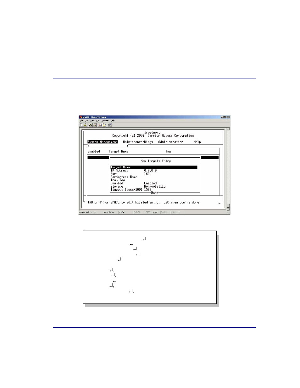 Targets, Targets -33 | Carrier Access Broadmore 1750 User Manual | Page 351 / 420