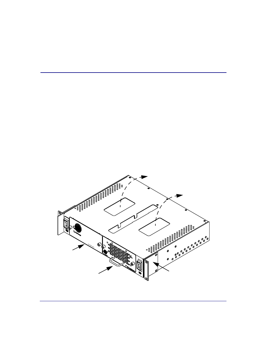 Ac power supply tray, Ac power supply tray -8 | Carrier Access Broadmore 1750 User Manual | Page 80 / 420