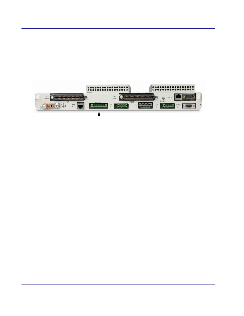 Plug output alarm connector into access navigator | Carrier Access Access Navigator User Manual | Page 134 / 704