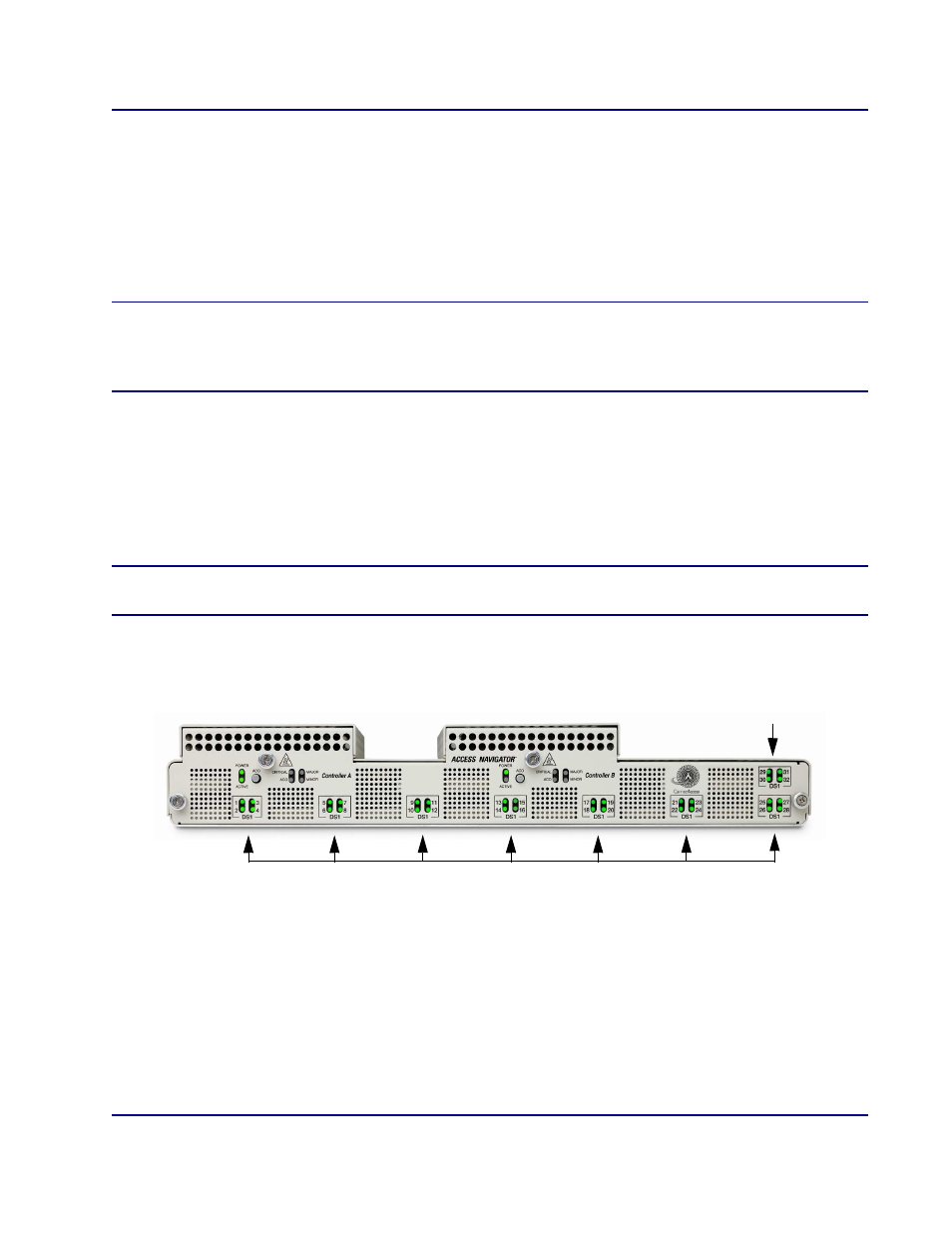 Verify chassis ground connection, Verify dsx-1 connections | Carrier Access Access Navigator User Manual | Page 145 / 704