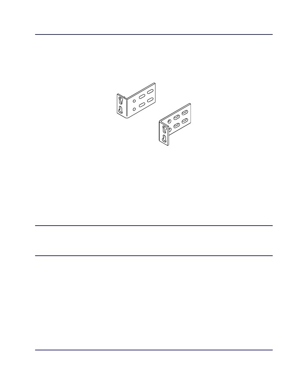 Attach mounting brackets to access navigator, Attach access navigator to equipment rack, Caution | Carrier Access Access Navigator User Manual | Page 87 / 704