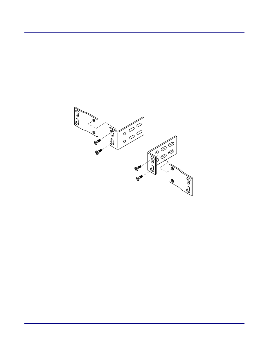 Attach mounting brackets to access navigator, Attach mounting brackets to access navigator -8 | Carrier Access Access Navigator User Manual | Page 90 / 704