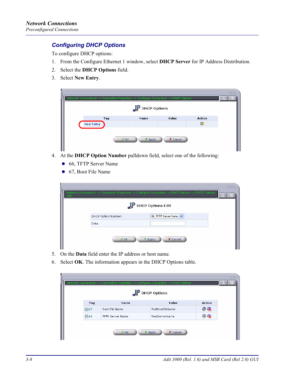 Carrier Access Multi-Service Router (MSR) Card MSR/Adit 3K GUI User Manual | Page 118 / 262