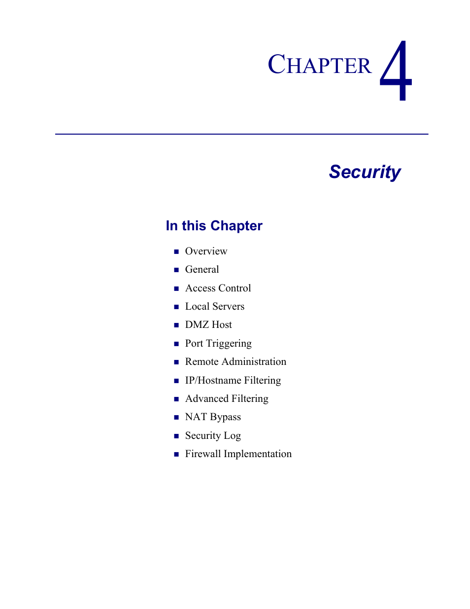 4–security, Security, Security windo | Hapter | Carrier Access Multi-Service Router (MSR) Card MSR/Adit 3K GUI User Manual | Page 155 / 262