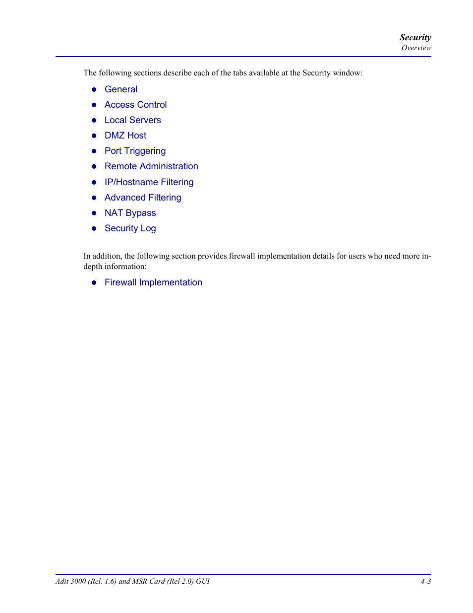 Carrier Access Multi-Service Router (MSR) Card MSR/Adit 3K GUI User Manual | Page 157 / 262