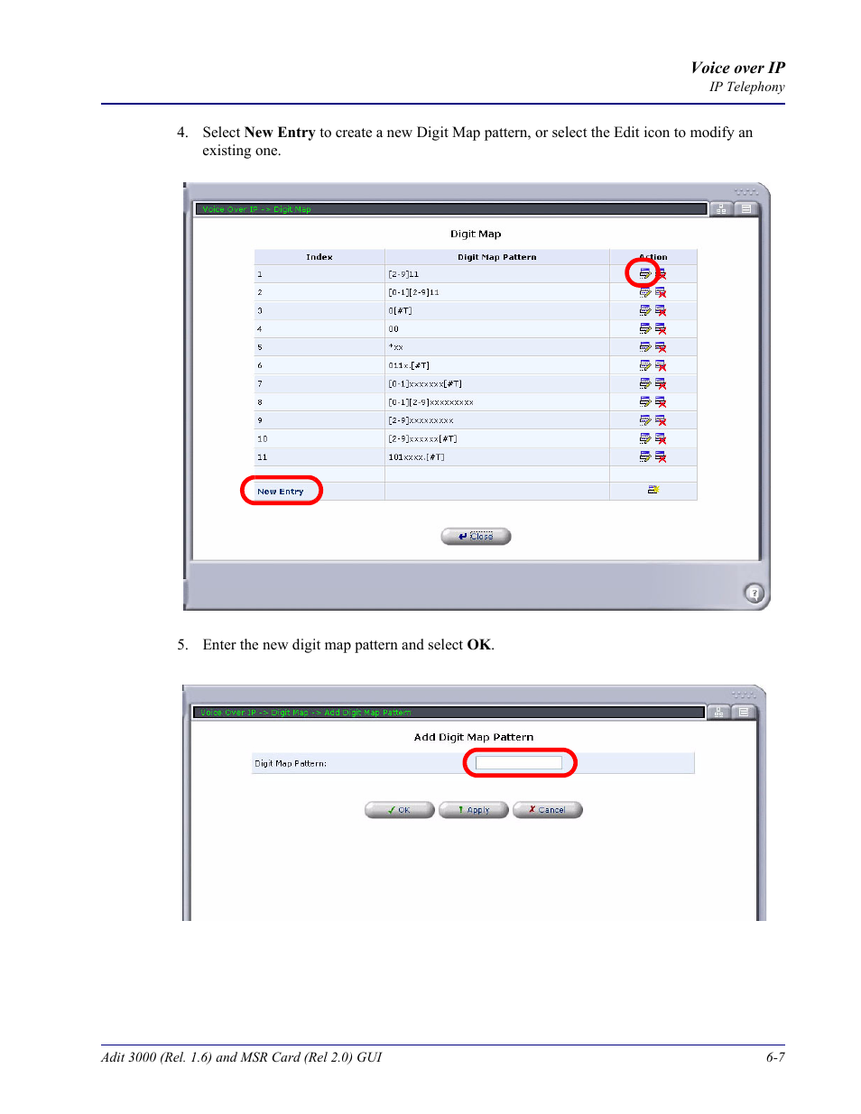 Carrier Access Multi-Service Router (MSR) Card MSR/Adit 3K GUI User Manual | Page 213 / 262