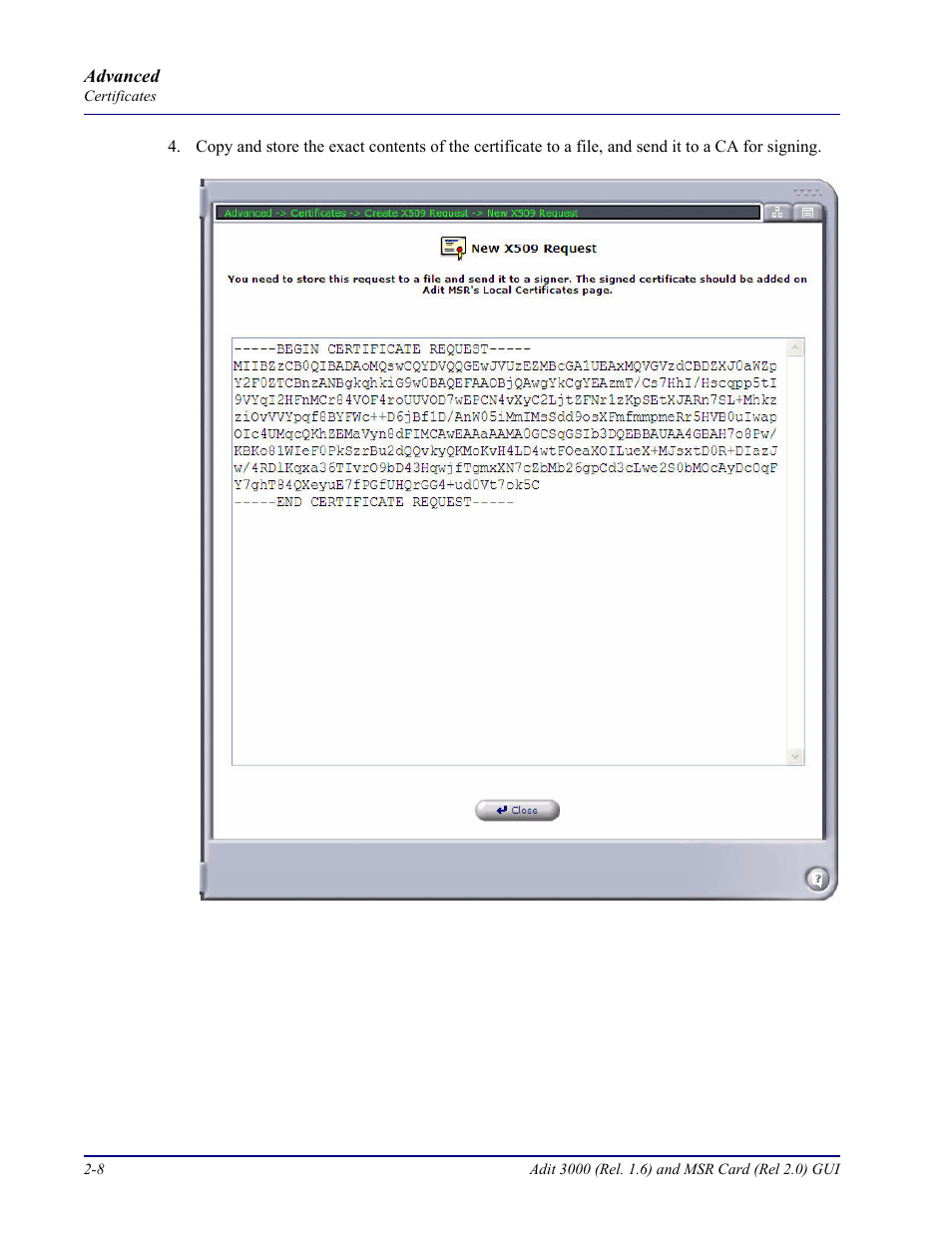 Carrier Access Multi-Service Router (MSR) Card MSR/Adit 3K GUI User Manual | Page 44 / 262
