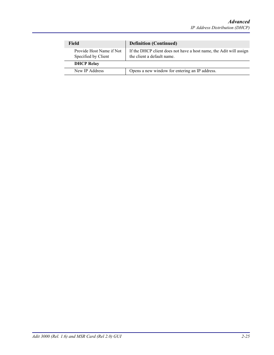 Carrier Access Multi-Service Router (MSR) Card MSR/Adit 3K GUI User Manual | Page 61 / 262