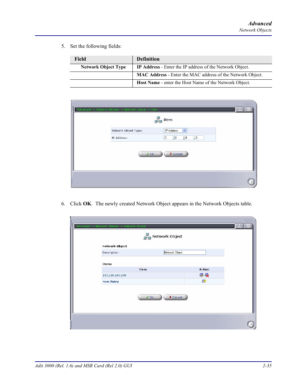 Carrier Access Multi-Service Router (MSR) Card MSR/Adit 3K GUI User Manual | Page 71 / 262