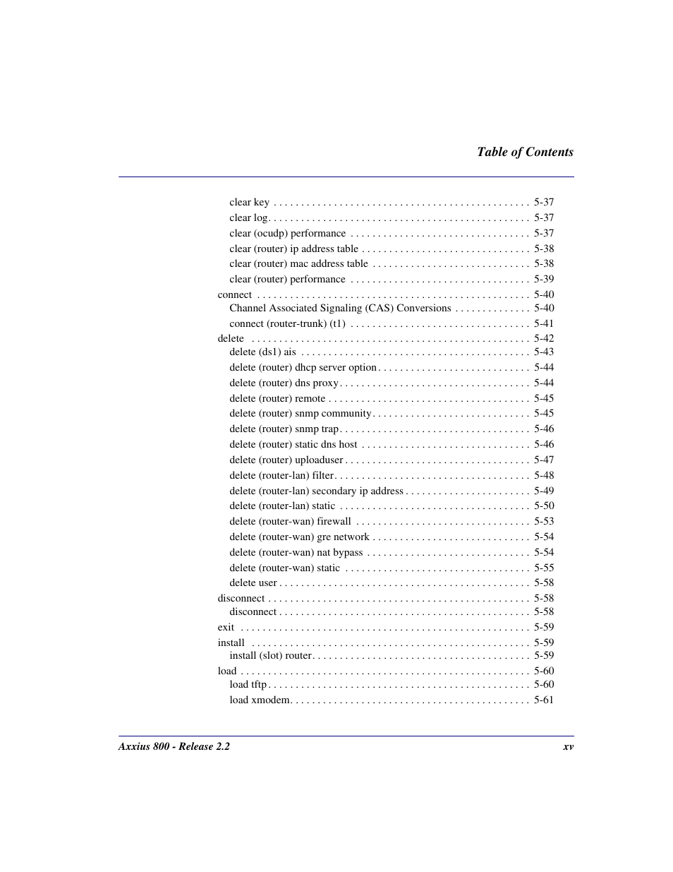 Carrier Access Network Device Axxius 800 User Manual | Page 15 / 568