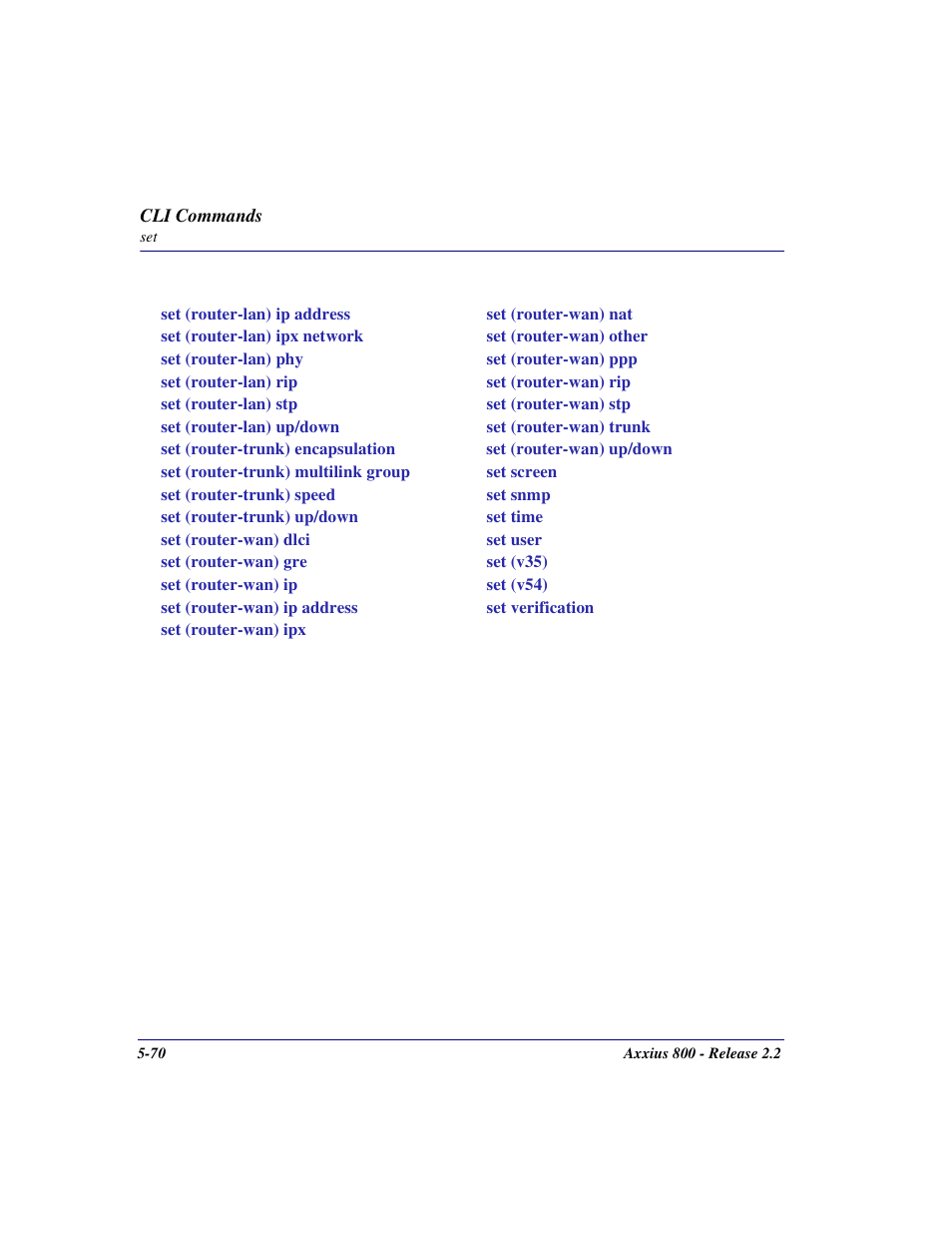 Carrier Access Network Device Axxius 800 User Manual | Page 170 / 568