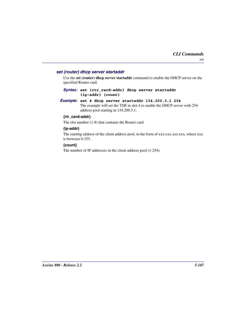 Carrier Access Network Device Axxius 800 User Manual | Page 207 / 568