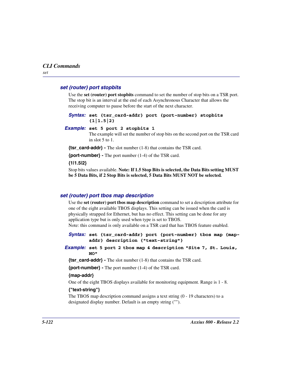 Carrier Access Network Device Axxius 800 User Manual | Page 222 / 568