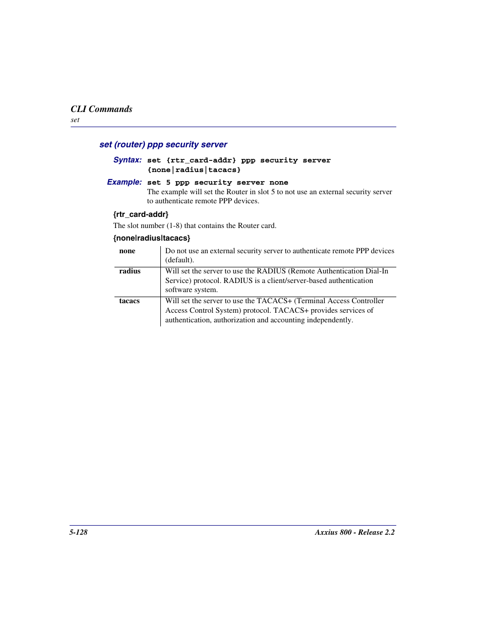 Carrier Access Network Device Axxius 800 User Manual | Page 228 / 568