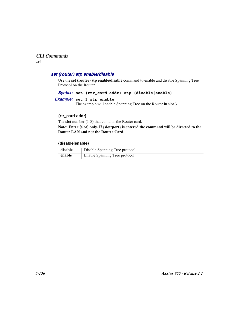 Carrier Access Network Device Axxius 800 User Manual | Page 236 / 568