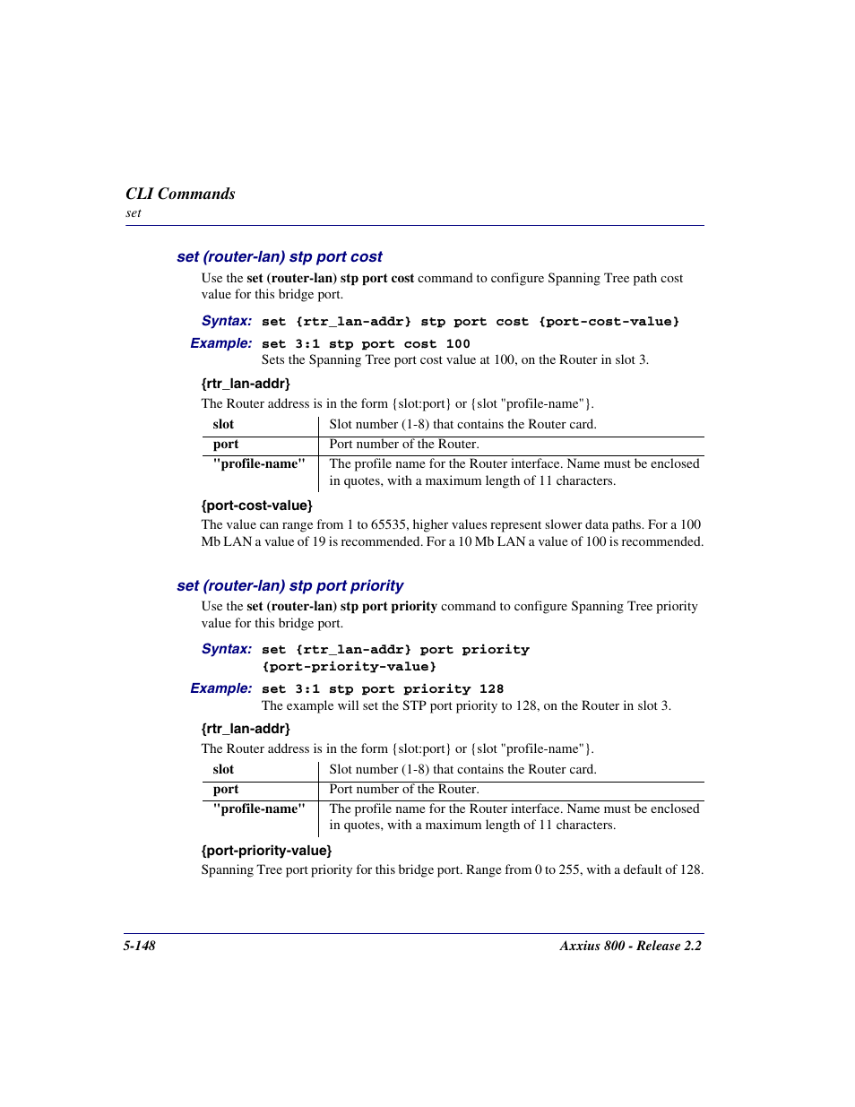 Carrier Access Network Device Axxius 800 User Manual | Page 248 / 568