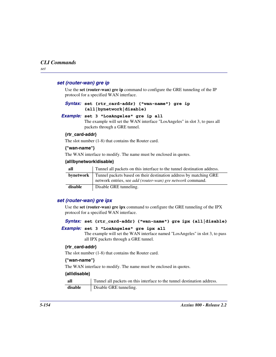 Carrier Access Network Device Axxius 800 User Manual | Page 254 / 568