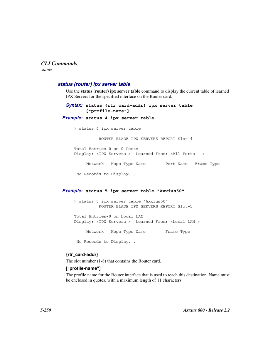 Carrier Access Network Device Axxius 800 User Manual | Page 350 / 568