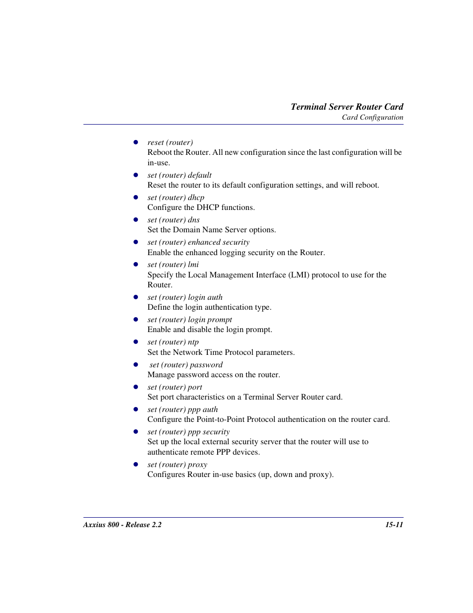 Carrier Access Network Device Axxius 800 User Manual | Page 463 / 568