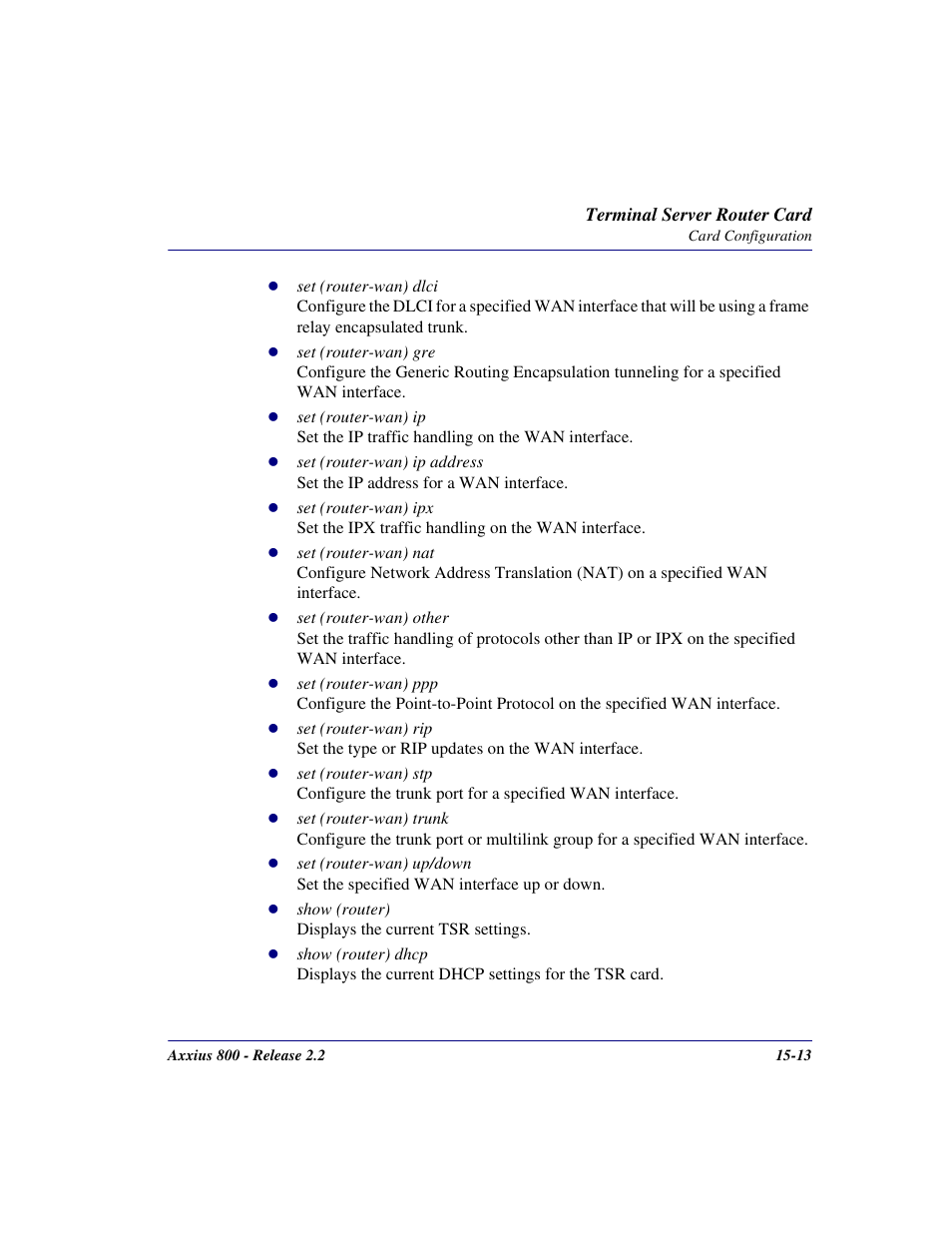 Carrier Access Network Device Axxius 800 User Manual | Page 465 / 568