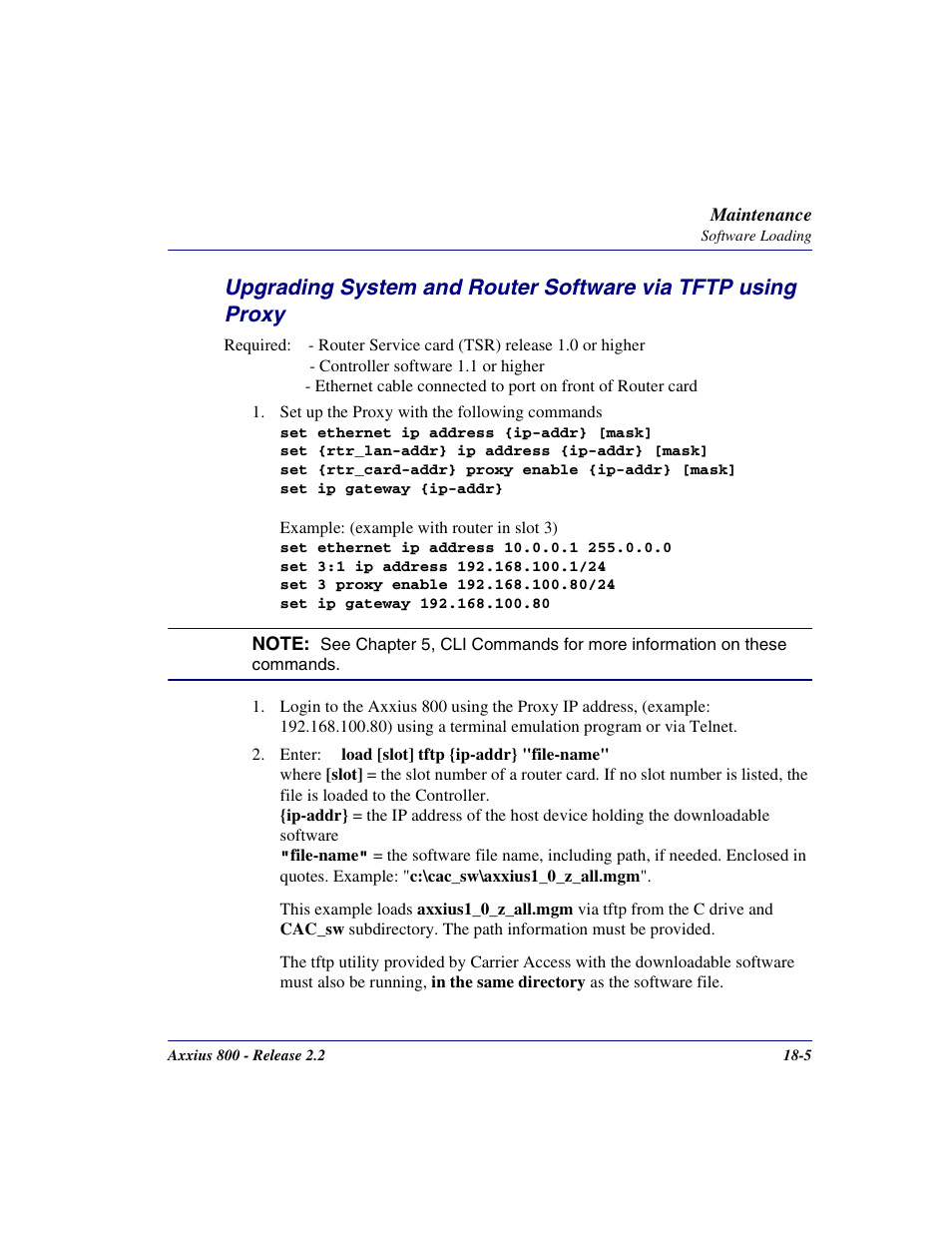 Carrier Access Network Device Axxius 800 User Manual | Page 493 / 568
