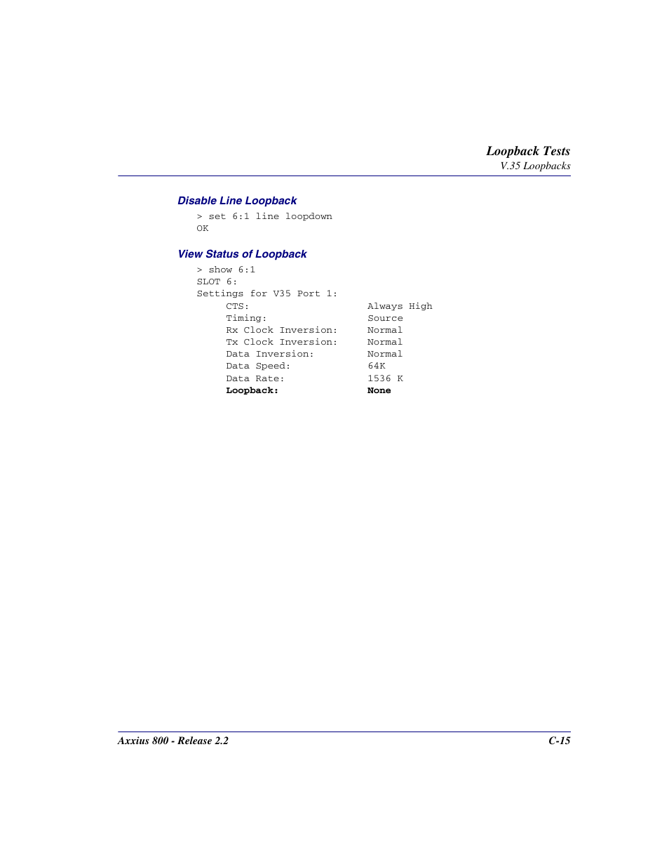 Carrier Access Network Device Axxius 800 User Manual | Page 525 / 568