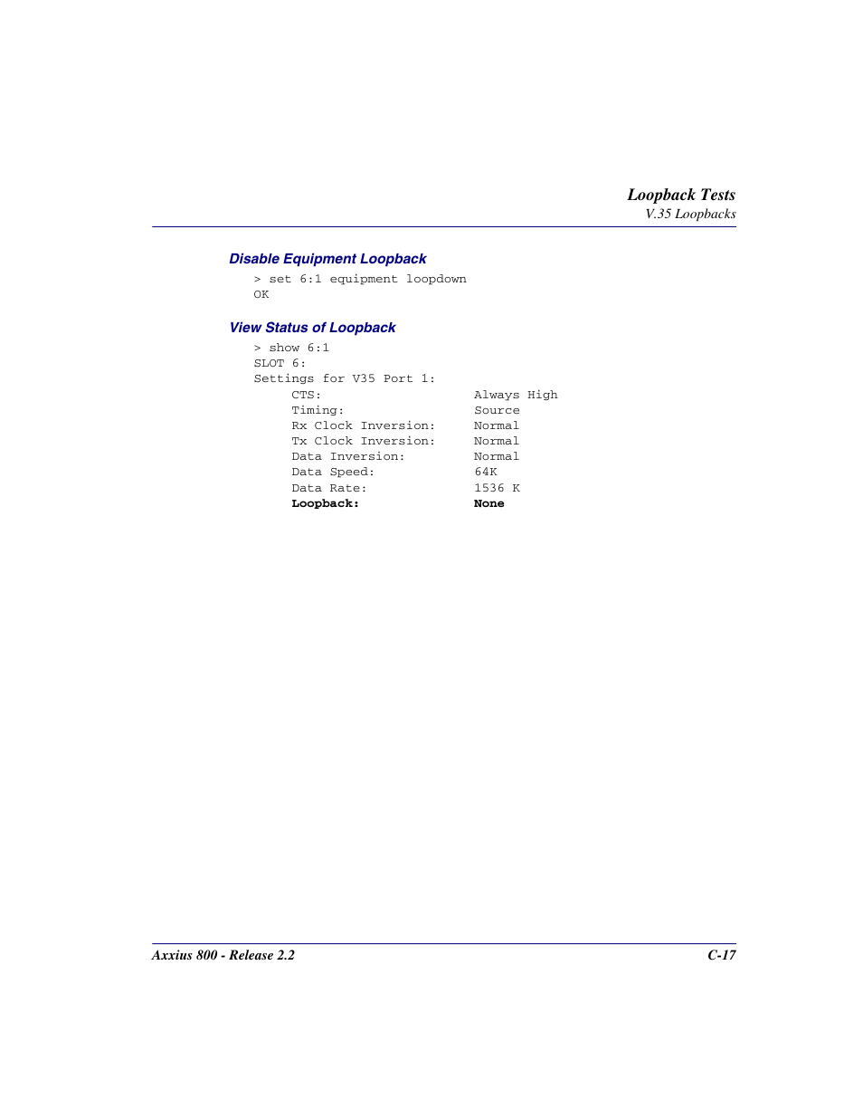 Carrier Access Network Device Axxius 800 User Manual | Page 527 / 568