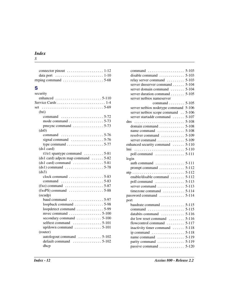 Carrier Access Network Device Axxius 800 User Manual | Page 564 / 568