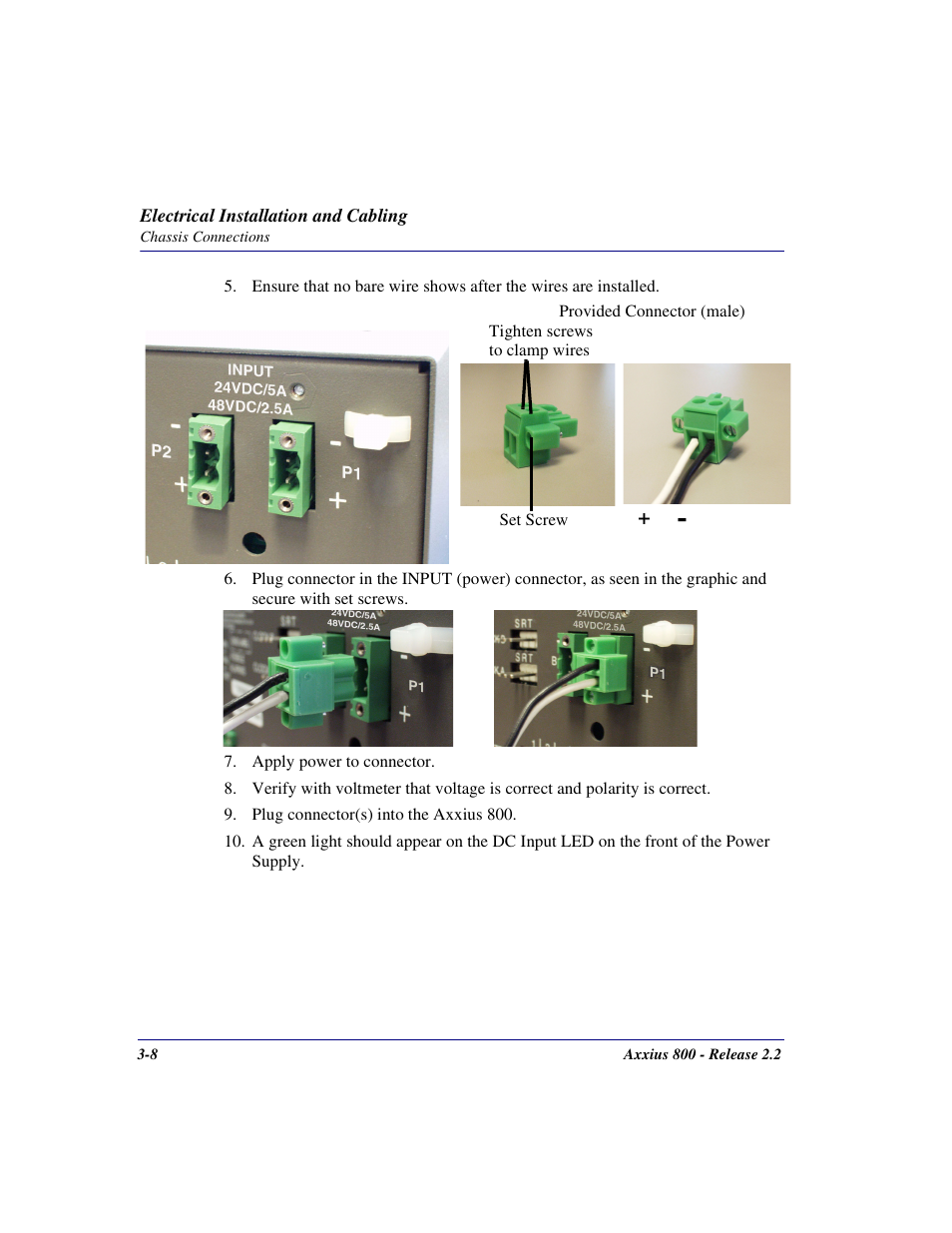 Carrier Access Network Device Axxius 800 User Manual | Page 64 / 568