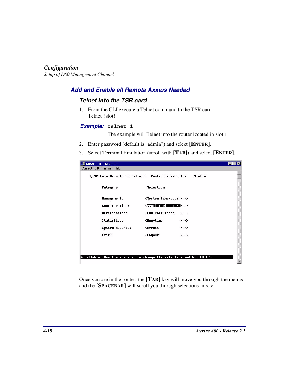 Carrier Access Network Device Axxius 800 User Manual | Page 90 / 568